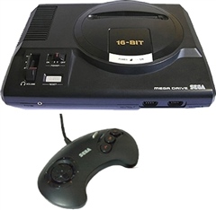 SEGA MEGA DRIVE+ワン Sega Mega Drive 1 with DFO, IGR, 50/60HZ, Switchless Region